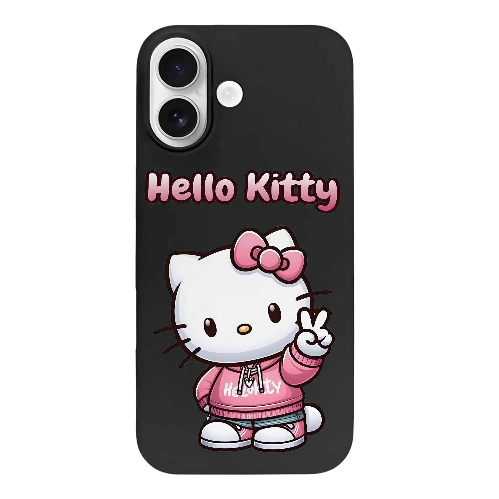 サンリオ グッズ,ハローキティ - iPhone 17 シリーズ シリコンケース 薄型 耐衝撃 指紋防止 ソフトタッチカバー 精密フィット 傷防止 保護ケース iPhone 17/17 Air/17 Pro/17 Pro Max 対応